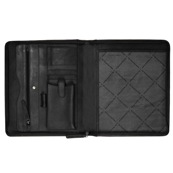 The Chesterfield Brand Wax Pull Up Caso de escritura Piel 22 cm