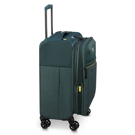 Delsey Paris Brochant 3 4 ruedas Carro de la cabina 55 cm con pliegue de expansión