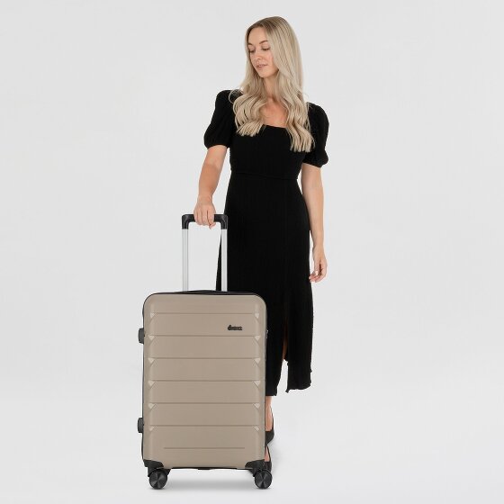 d&n Travel Line 4100 4 ruedas Carrito M 64 cm