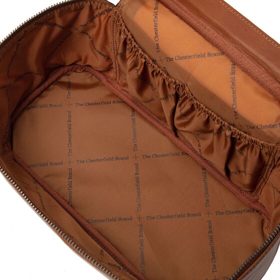 The Chesterfield Brand Wax Pull Up Bolsa de aseo Piel 29 cm