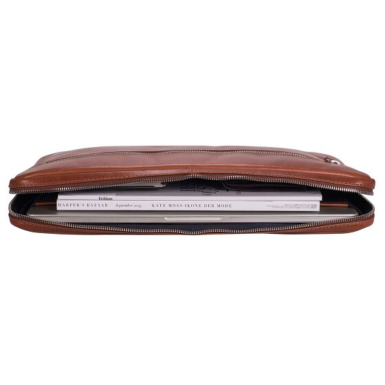 Leonhard Heyden Funda para portátil Cambridge de cuero de 41 cm