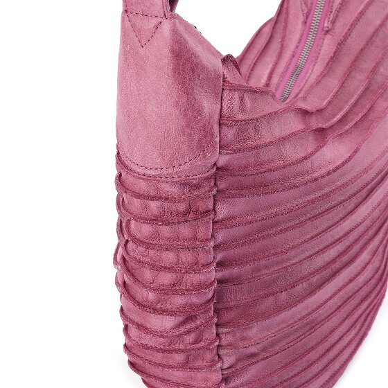 FredsBruder Bolso de hombro de piel de animal S acanalado 33 cm