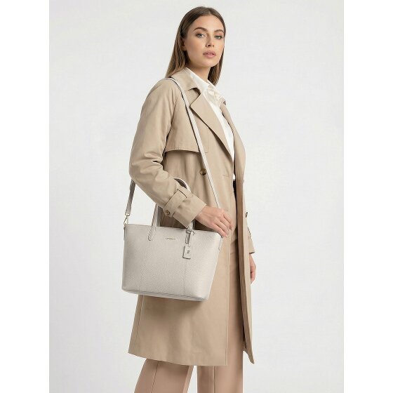 Lazarotti Bolso Shopper Crossbody de piel Bolonia 31 cm