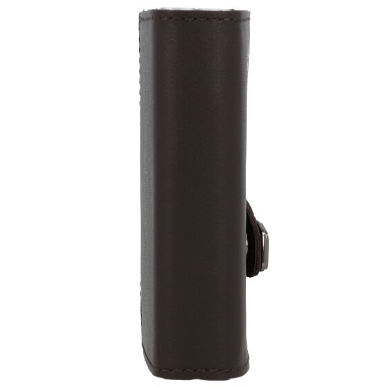 Tru Virtu Funda para tarjetas de crédito Click & Slide Cartera de piel RFID 6,5 cm