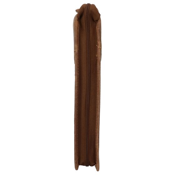Greenburry Carpeta de anillas vintage de cuero 34 cm