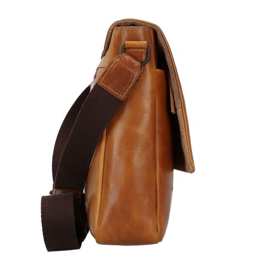 Greenburry Newport Mensajero Piel natural 35 cm
