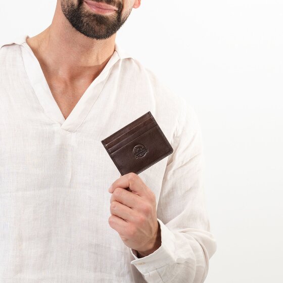 Farmhood Memphis Estuche para tarjetas de crédito Protección RFID Piel 10 cm