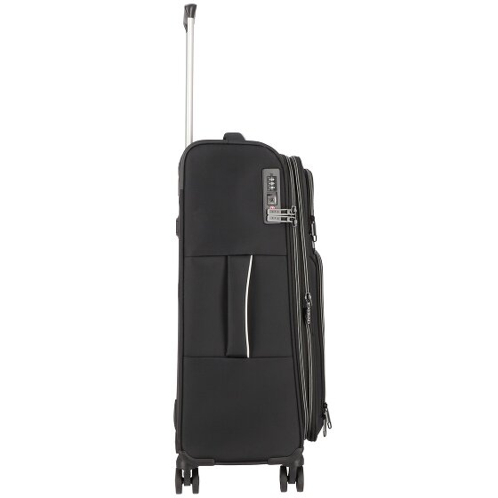 d&n Travel Line 9204 4 ruedas Carrito M 66 cm con pliegue de expansión