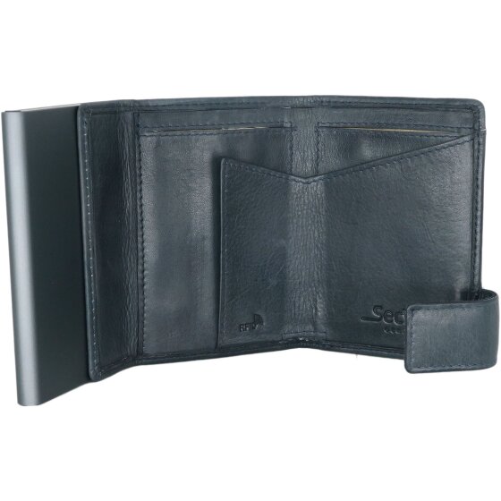 SecWal SecWal 2 Funda para tarjetas de crédito Cartera de piel RFID 9 cm