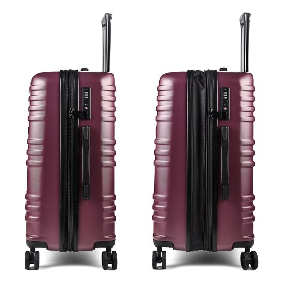 Pack Easy Mena 4 ruedas Trolley 64 cm Con fuelle expandible