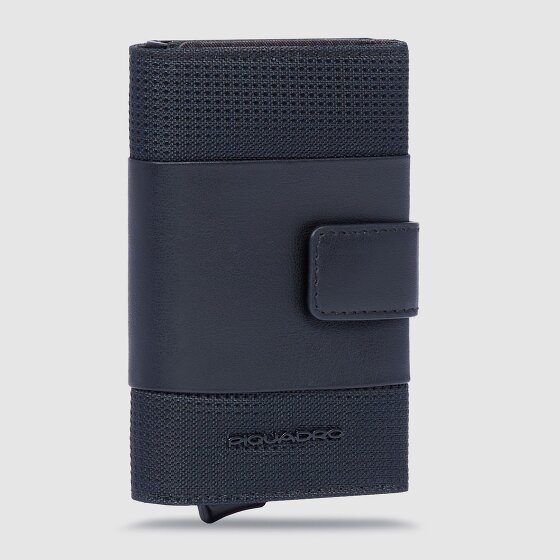 Piquadro PQ-Earth Estuche para tarjetas de crédito Protección RFID Piel 6.5 cm