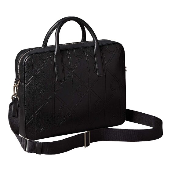 Calvin Klein Embossed Maletín 36 cm Compartimento para el portátil