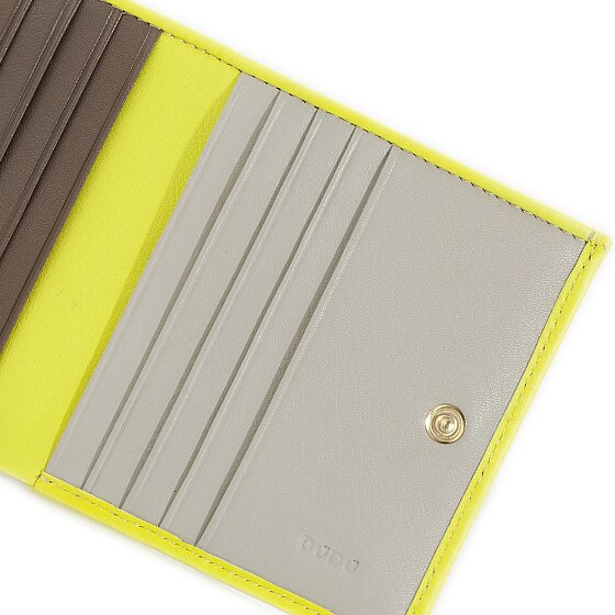 DuDu Cartera de cuero de 9,5 cm