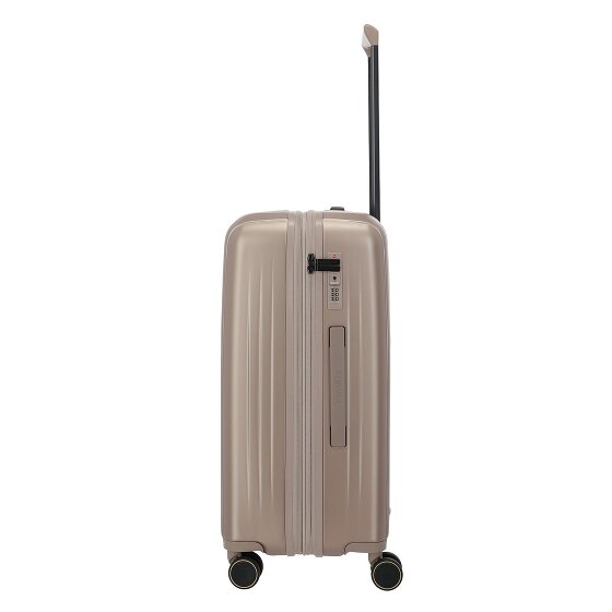 Travelite Barbara Novelty 4 ruedas Juego de maletas 3 piezas con pliegue de expansión