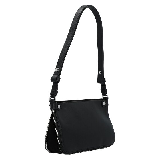 Karl Lagerfeld Hardware Bolsa de hombro Mini Bag Piel 18 cm con pliegue de expansión
