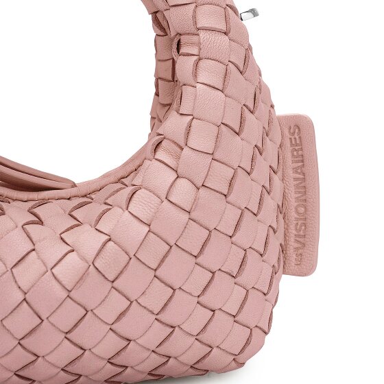 LES VISIONNAIRES Greta Micro weave Bolso Piel 20 cm