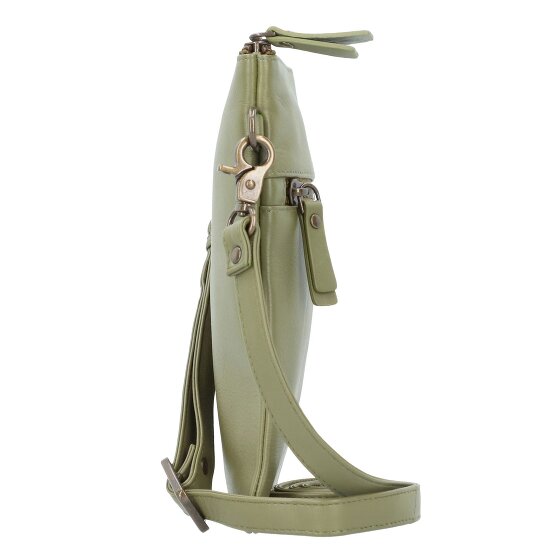 Esquire Bolso de hombro de cuero Perú 17 cm