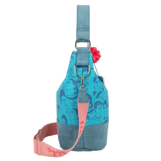 Fritzi aus Preußen Fritzi x Frida Kahlo Bolsa de hombro 37 cm