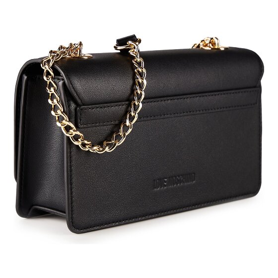 Love Moschino Victory Heart Bolsa de hombro Piel 21.5 cm