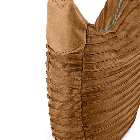 FredsBruder Bolso de hombro de piel de animal S acanalado 33 cm