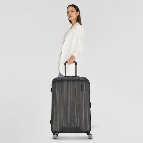 Polestream Moonrock 4 ruedas Carrito L 78 cm con pliegue de expansión