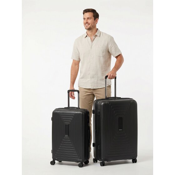 Redolz Essentials 14 4 ruedas Set de maletas 2 piezas Con fuelle expandible