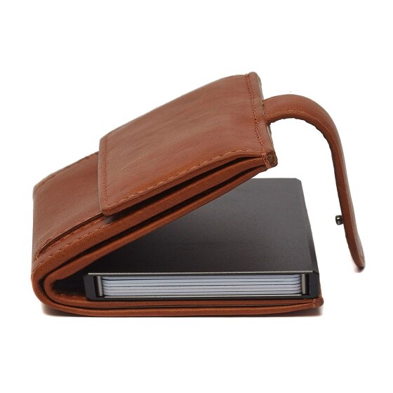 The Chesterfield Brand Leipzig Estuche para tarjetas de crédito Protección RFID Piel 7.5 cm