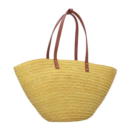Patrizia Pepe Summer Straw Bolsa de compras 51 cm