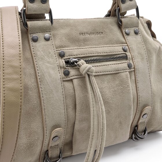 FredsBruder Whipstitch Soul Bolsa de hombro Piel 30 cm