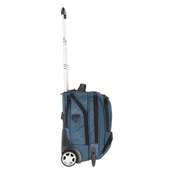 Dermata 2 ruedas Carrito de negocios 41 cm Compartimento para el portátil