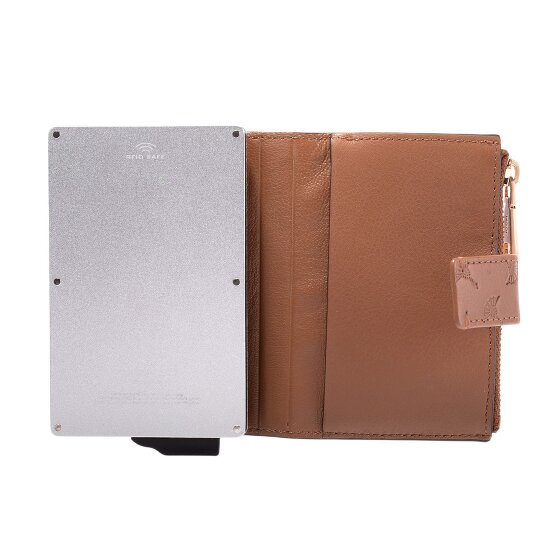 Joop! Leggero Stampa leggero stampa Estuche para tarjetas de crédito Protección RFID Piel 7 cm