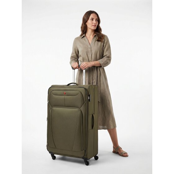 Wenger Trolley Beaumont de 4 ruedas XL, 87 cm, tamaño especial con fuelle expandible