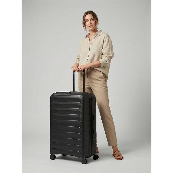 d&n Toronto 4 ruedas Carrito L 75 cm con pliegue de expansión