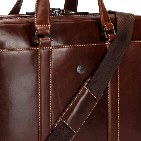 Jekyll & Hide Montana Maletín Protección RFID Piel 41 cm Compartimento para el portátil