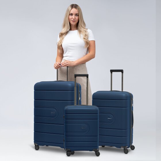 Redolz Essentials 11 3-SET 4 ruedas Juego de maletas 3 piezas