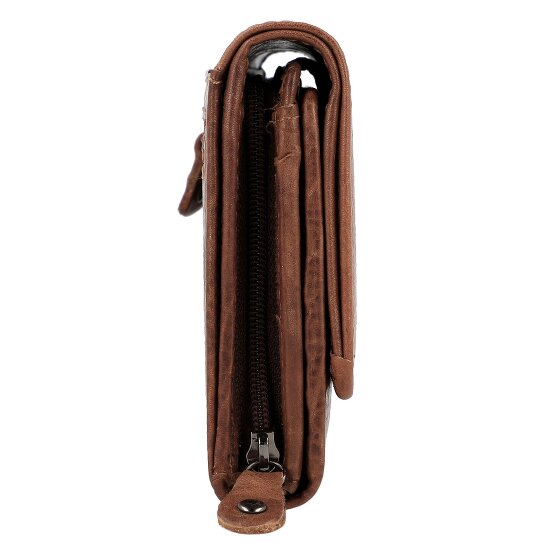 Greenland Nature Cartera de cuero Nature 18,5 cm