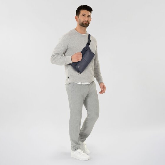 Piquadro Wollem Riñonera Protección RFID Piel 27 cm