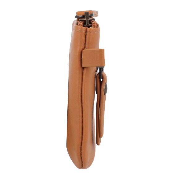 Esquire Estuche para llaves de Perú de cuero de 11 cm
