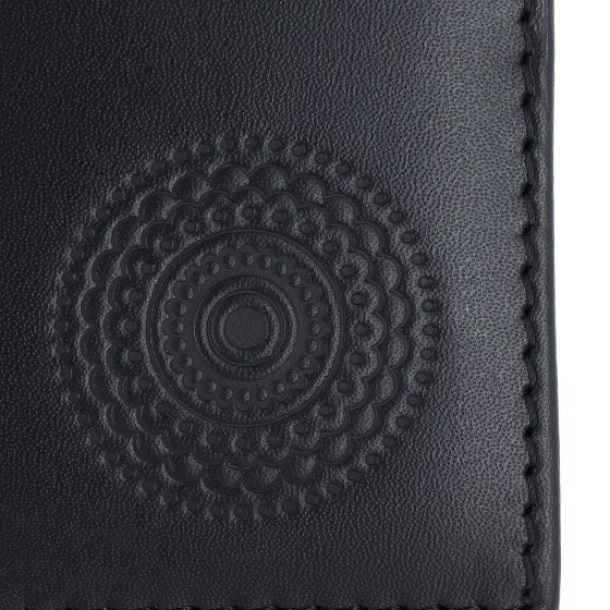 oxmox Leather Cartera Bloqueo RFID Piel natural 11 cm