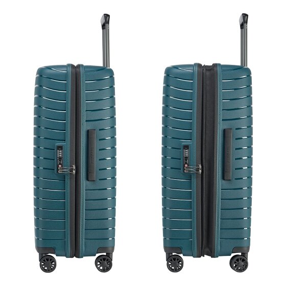 Stratic Novium 4 ruedas Carrito L 77 cm con pliegue de expansión