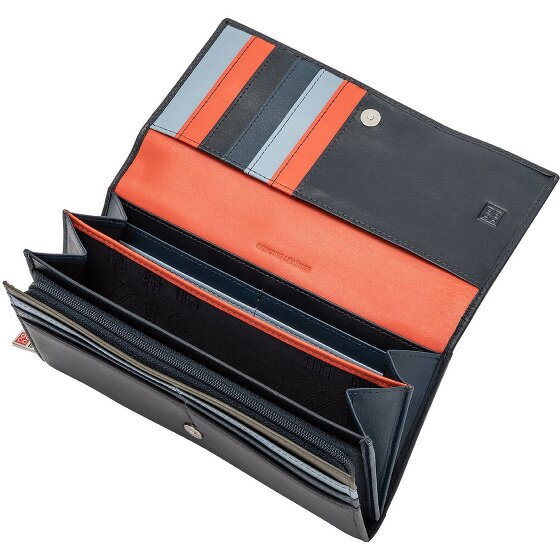 DuDu Cartera de cuero de 19 cm