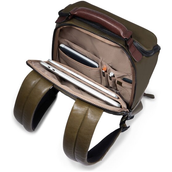 Piquadro Harper Mochila de día Piel 44 cm Compartimento para el portátil