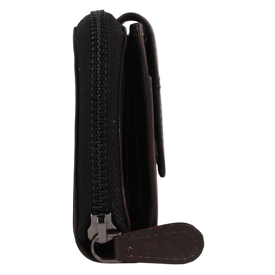 Greenburry Destressed Cartera Protección RFID Piel 13.5 cm