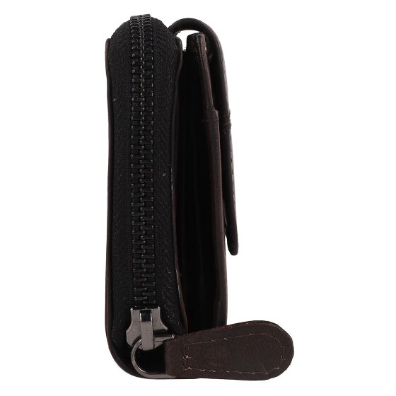 Greenburry Destressed Cartera Protección RFID Piel 13.5 cm