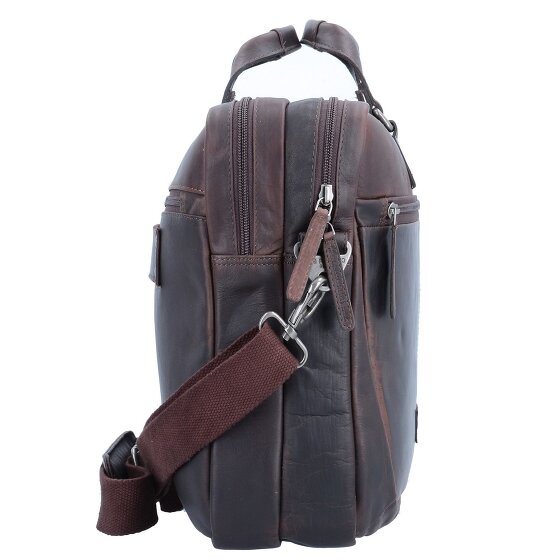 The Chesterfield Brand Wax Pull Up Maletín Piel 40 cm Compartimento para el portátil