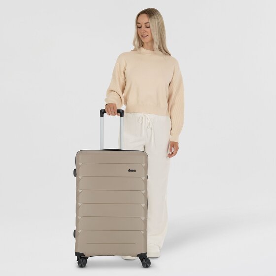 d&n Travel Line 4100 4 ruedas Carrito L 74 cm