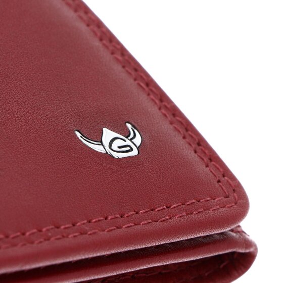 Golden Head Polo Cartera Bloqueo RFID Piel natural 10 cm
