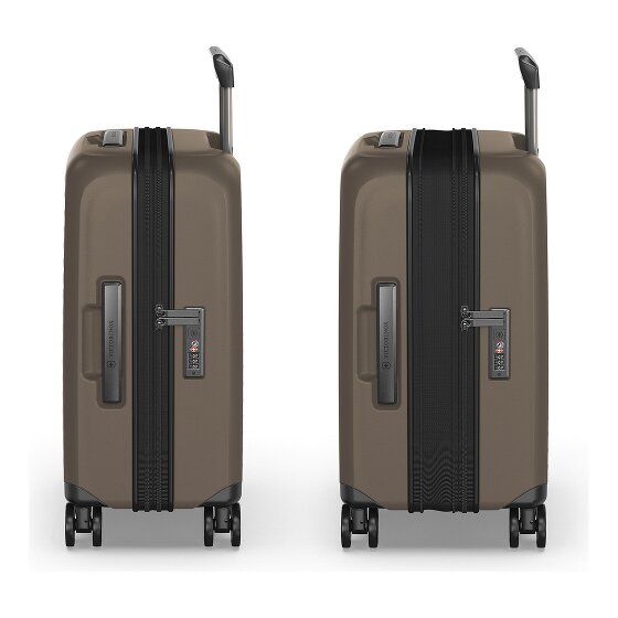 Victorinox Airox Advanced 4 ruedas Carro de la cabina S 55 cm Compartimento para el portátil con pliegue de expansión
