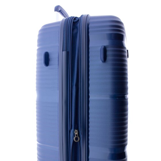 Gladiator 0800 4 ruedas Carrito 76 cm con pliegue de expansión