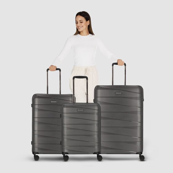 Redolz Essentials 10 3-SET 4 ruedas Juego de maletas 3 piezas